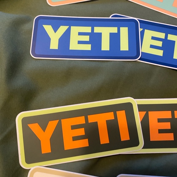 Yeti Multicolor Logo Sticker Collection - Picture 4 of 6